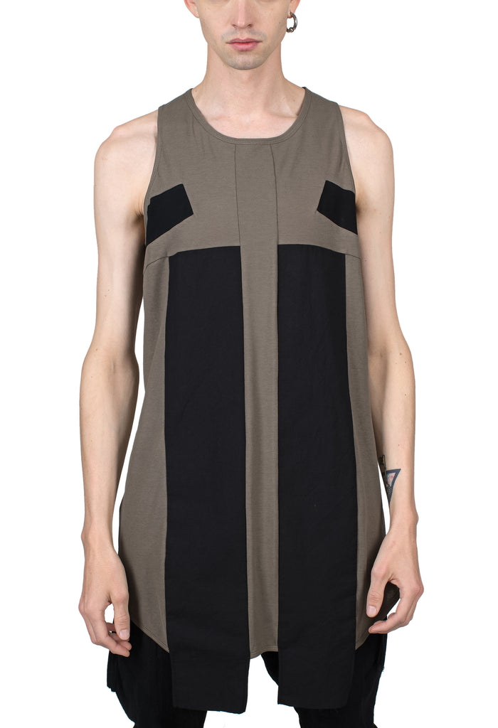 Black-Lined Tank Top