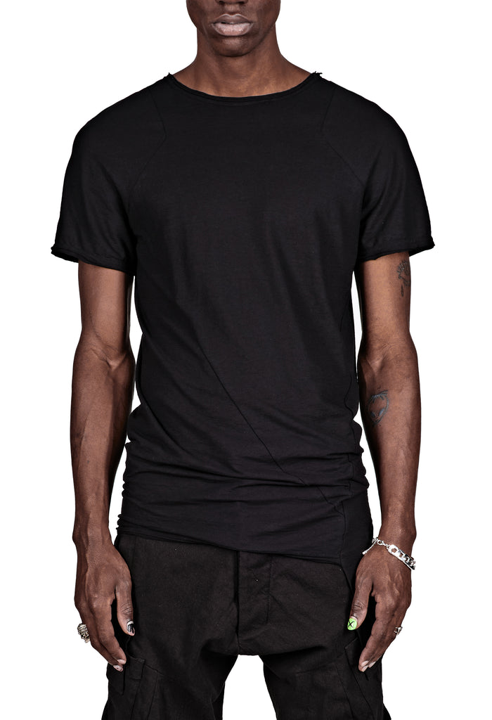 Asymmetric Stitched T-Shirt