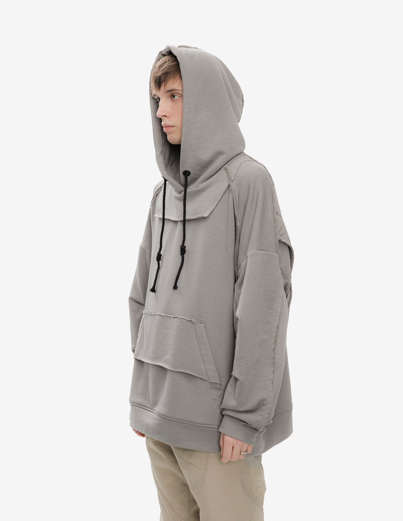 Oversized Patch Hoodie