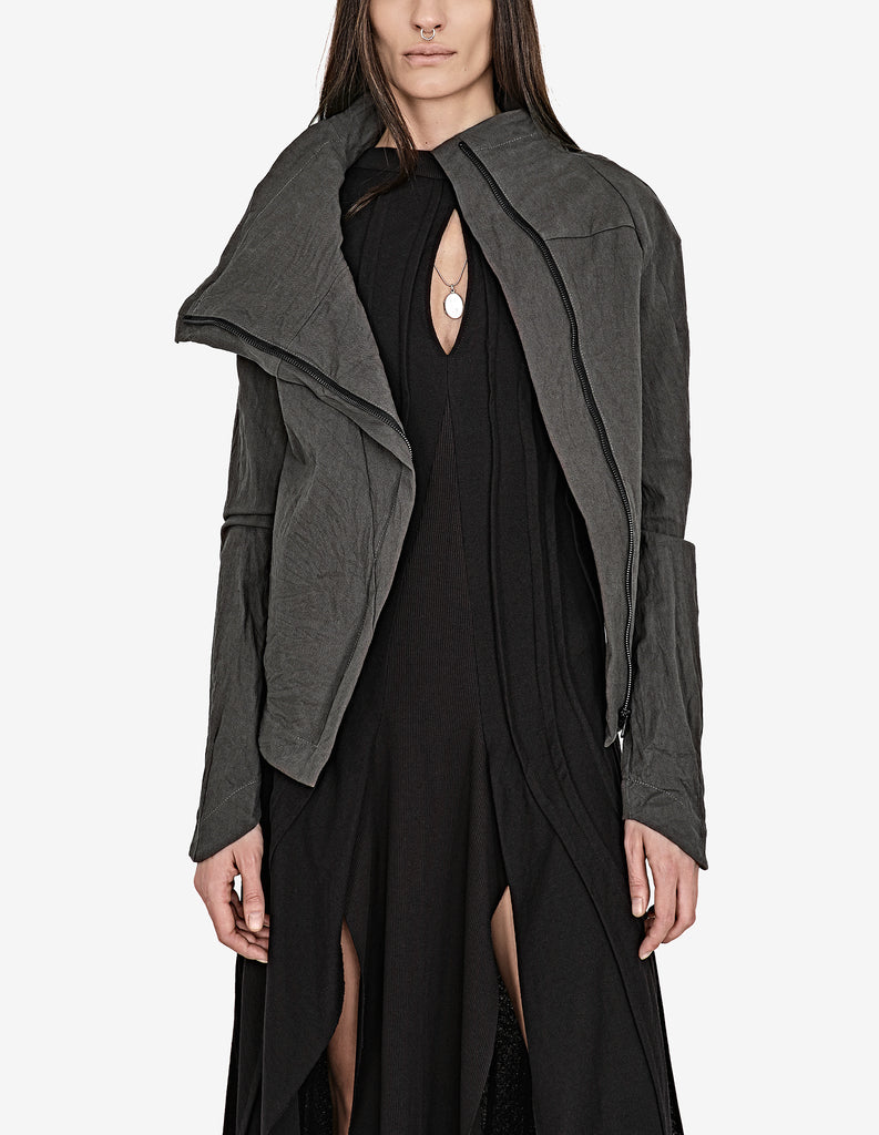 Asymmetric Panelled Jacket