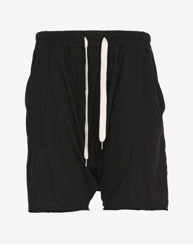 Raw-cut Drawstring Shorts