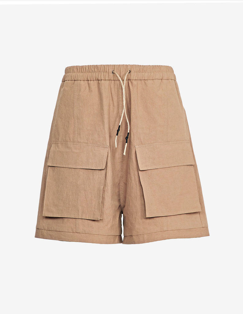 Patch Pocket Cotton Shorts
