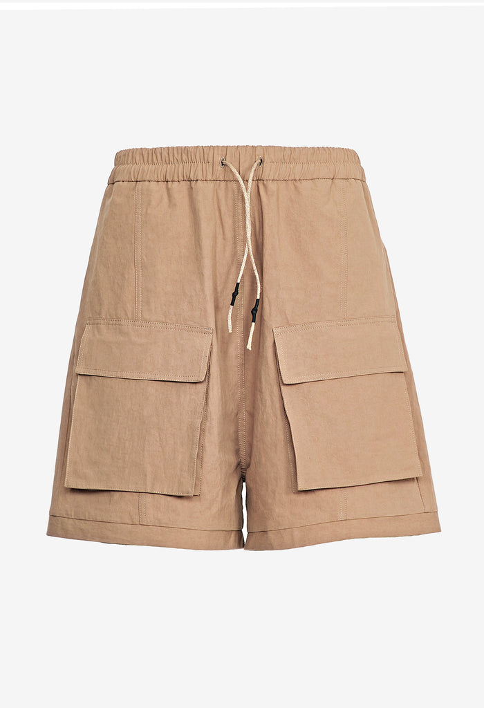 Patch Pocket Cotton Shorts