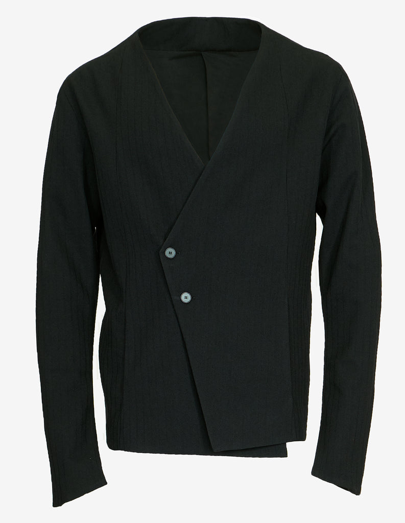 Striped Wool Suit Jacket