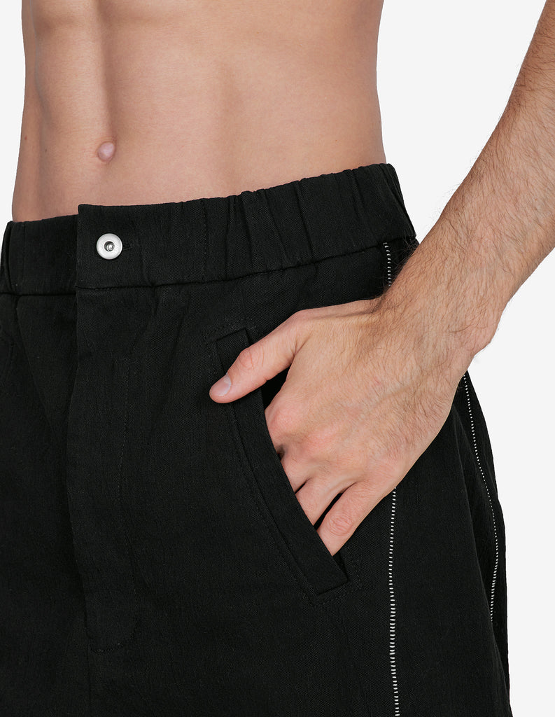 Scar-Stitched Stretch Pants