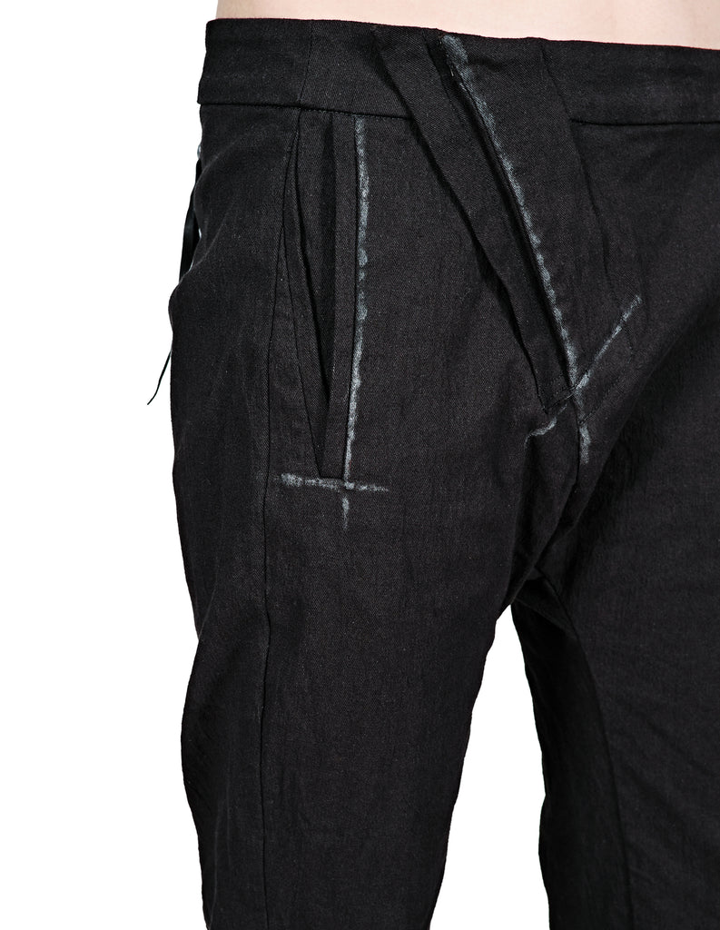 Scar Stitched Painted Pants