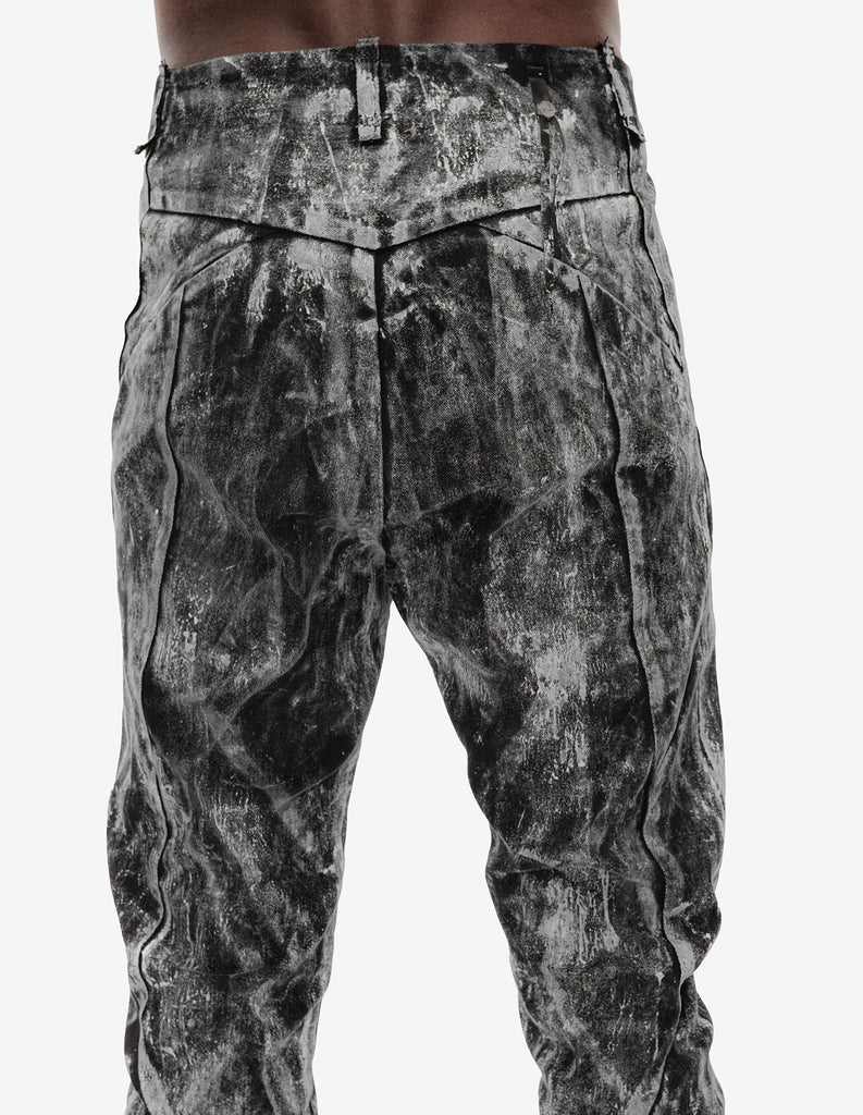 Hand-Dyed Textured Pants