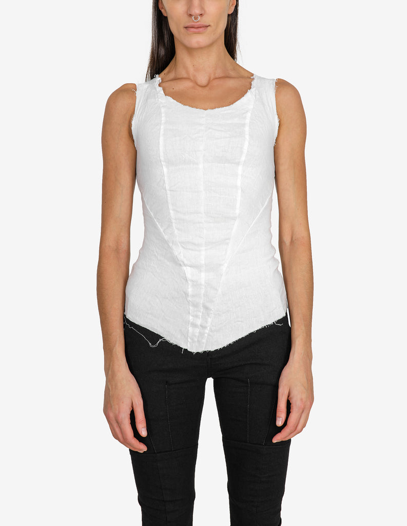 Textured Linen Top